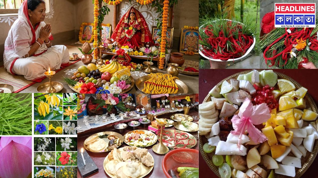 বিপত্তারিণী ব্রত: কেন দেবীকে উৎসর্গ করা হয় ১৩টি দেশীয় ফল ও ফুল? জানুন মাহাত্ম্য