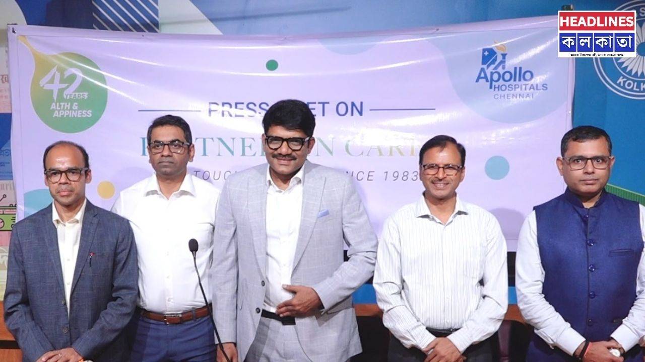 চিকিৎসায় ৪২ বছরের আস্থা: রোবোটিক সার্জারিতে অ্যাপোলো চেন্নাইয়ের নজিরবিহীন সাফল্য, কলকাতায় জানালেন CEO