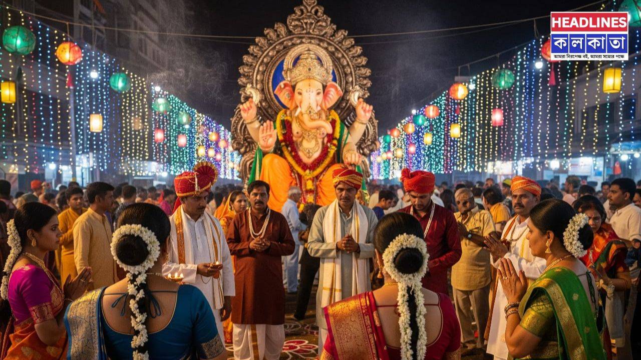 গণপতির আরাধনায় অনন্য মহারাষ্ট্র, সামাজিক ঐতিহ্যকে সঙ্গী করে পালিত হয় গণেশ চতুর্থী 