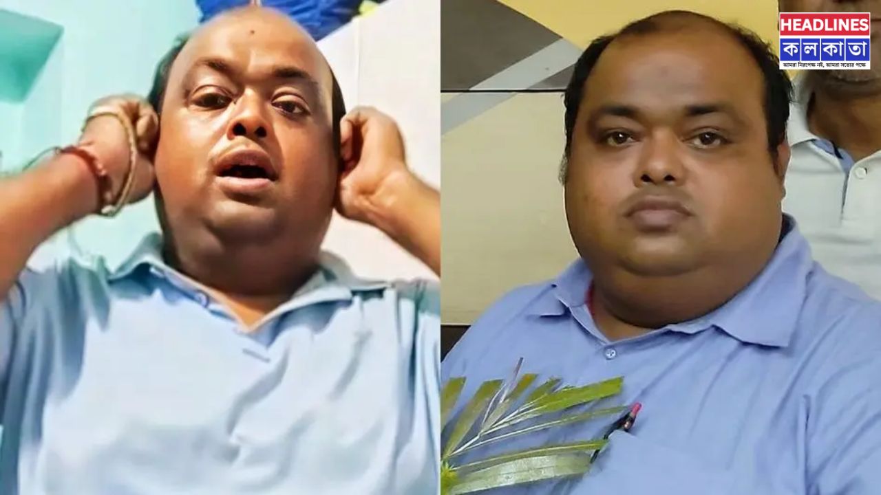 নিয়োগ দুর্নীতির প্রতিবাদ: কান ধরে ওঠবস করে ক্ষমা চাইলেন তৃণমূল কাউন্সিলর 