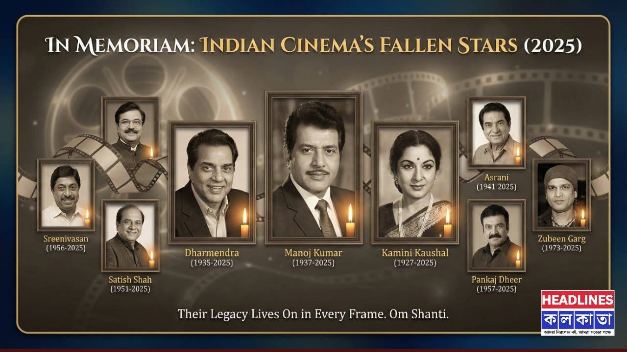 রয়ে গেল সৃষ্টি, বিদায় নিলেন স্রষ্টা: ২০২৫-এর বিদায়ী নক্ষত্ররা 