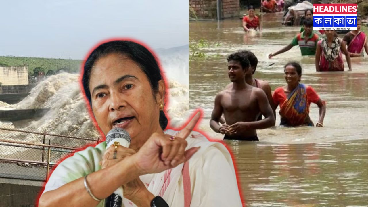 'ম্যান মেড বন্যা!' ডিভিসি ও বিজেপিকে তোপ তৃণমূলের