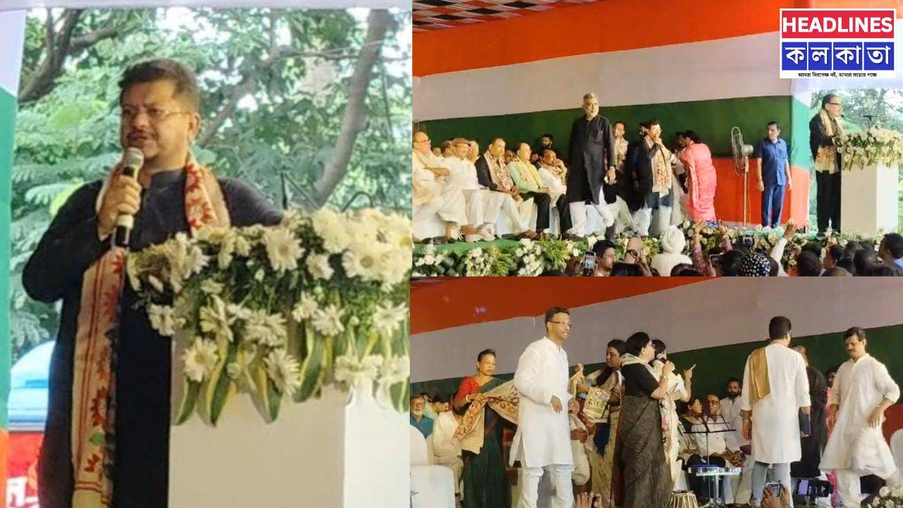 ২১ জুলাইয়ের মঞ্চ থেকে সুর চড়ালেন ঋতব্রত, ‘ক্যাটওয়াক নয়, কড়া জবাব দিল রাজ্যবাসী