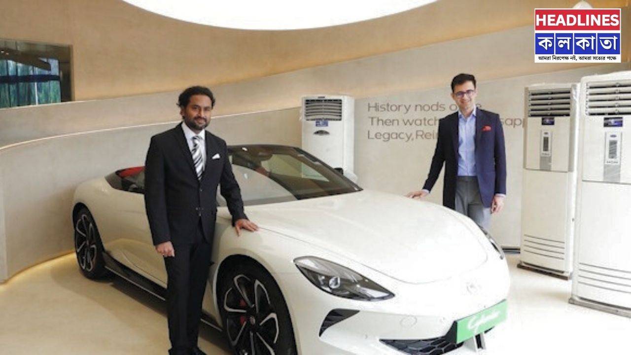 নিউটাউনে লঞ্চ হল ভবিষ্যতের গাড়ি! MG Cyberster আর MG M9 এখন আপনার সামনে