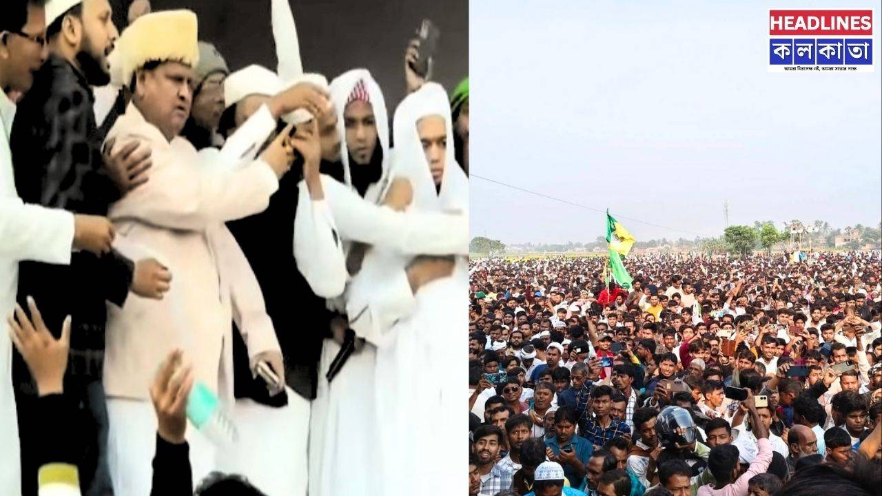 চরম বিশৃঙ্খলায় মুর্শিদাবাদ! সব বিতর্ক এড়িয়ে বাবরি মসজিদের শিলান্যাস সম্পন্ন করলেন হুমায়ূন