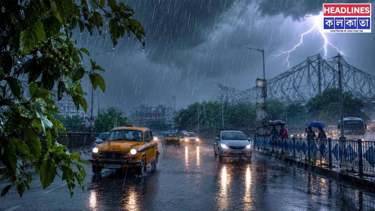 কলকাতা-সহ দক্ষিণবঙ্গে ভারী বৃষ্টির পূর্বাভাস, জারি হলুদ সতর্কতা 