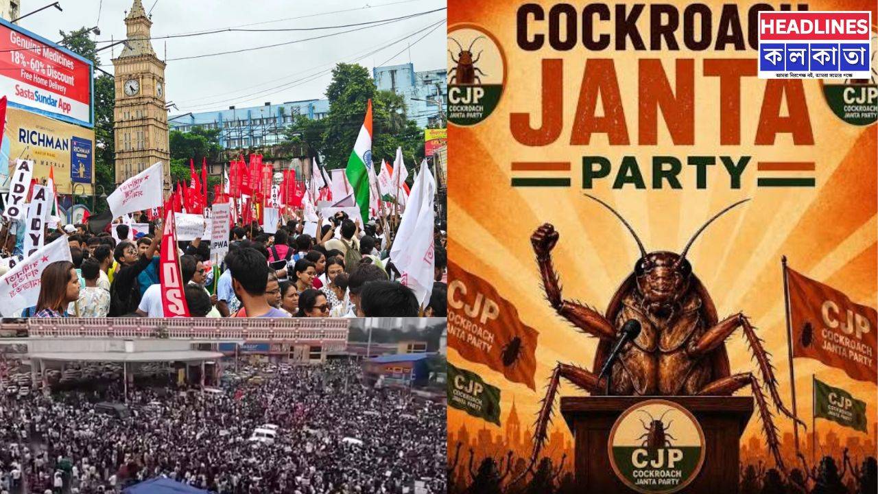 যন্তর মন্তরের লড়াকু বার্তা এবার কলকাতায়, বাম ও ককরোচ জনতা পার্টির মিছিল কতটা সফল?